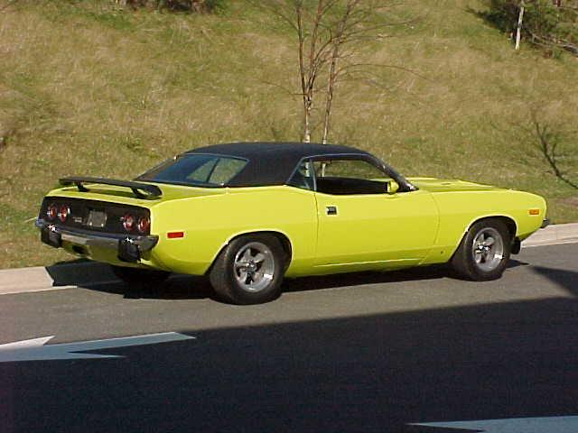 1973 plymouth cuda 340 right side