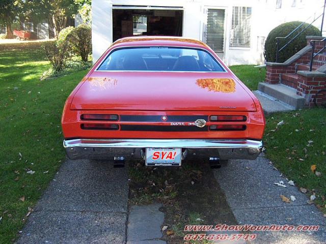 1970 plymouth duster 318