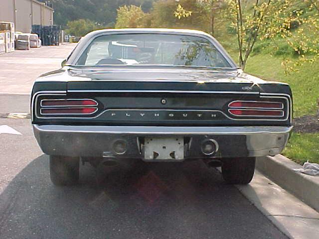 1970 plymouth gtx 440 back