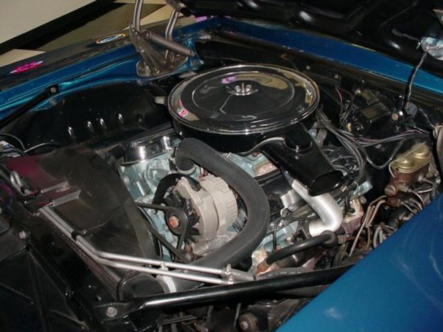 1969 pontiac firebird 400 convertible engine