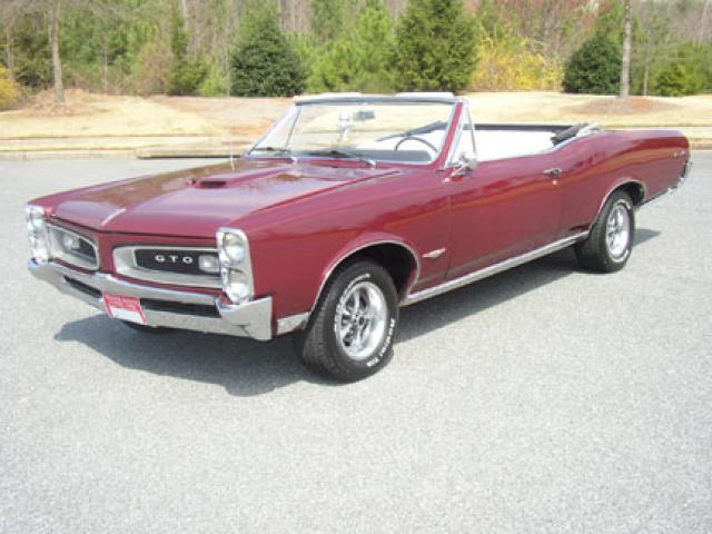 1966 pontiac gto 389 convertible