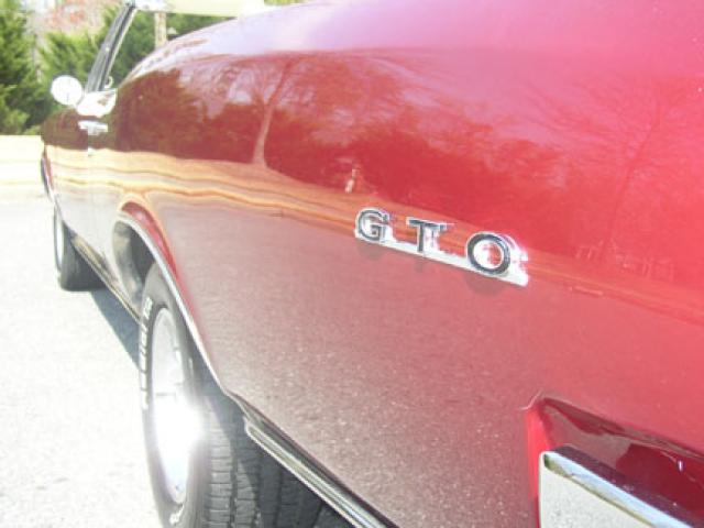 1966 pontiac gto 389 convertible back