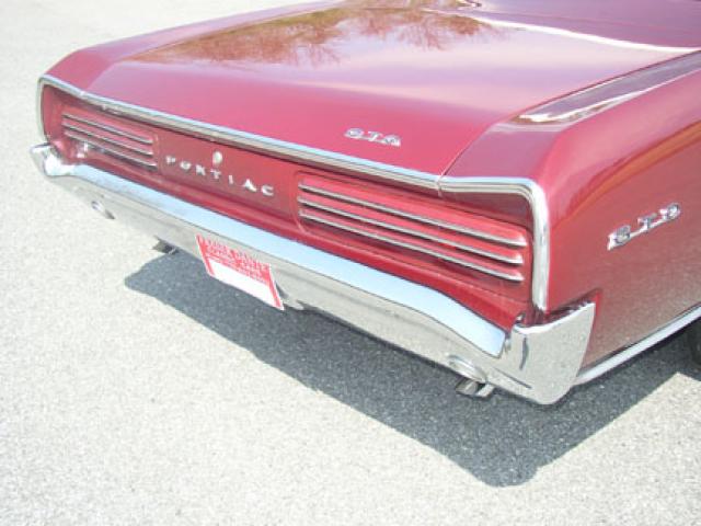 1966 pontiac gto 389 convertible back