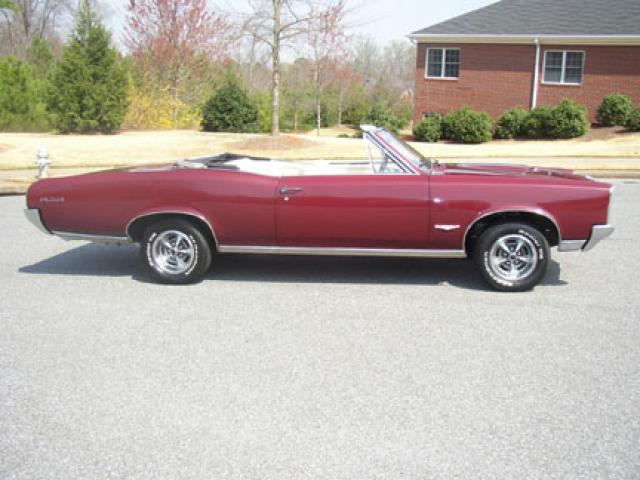 1966 pontiac gto 389 convertible side