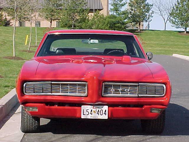 1968 pontiac gto 400 front