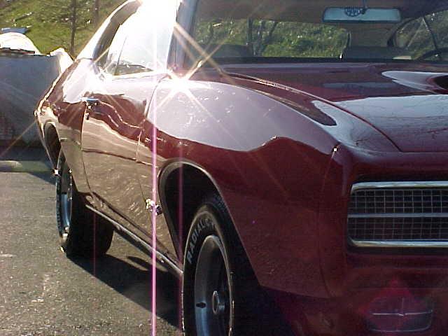 1969 pontiac gto 400 right side