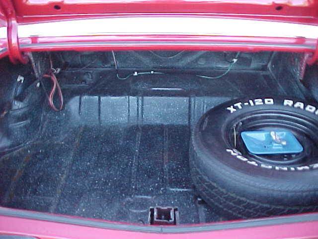 1969 pontiac gto 400 trunk