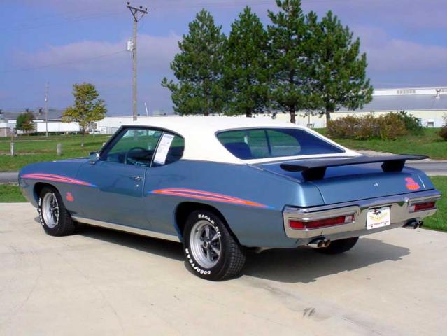 1970 pontiac gto judge 400 side back