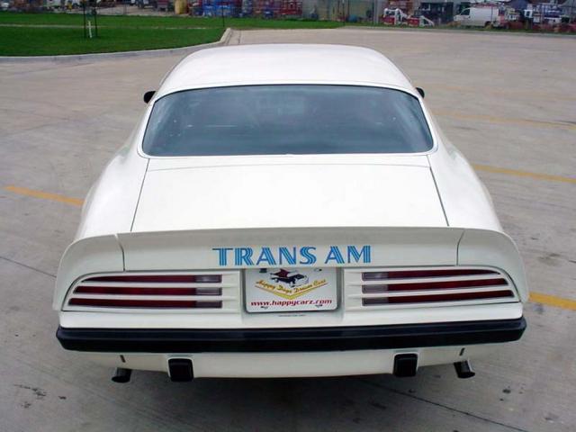 1974 pontiac trans am 455 back