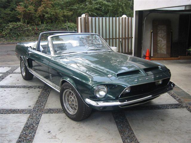 1968 shelby gt 500 428 convertible