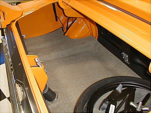 1969 shelby gt500 428 trunk